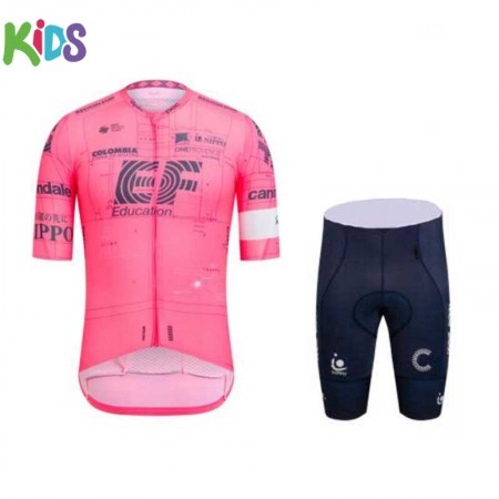 Completo Maglia Ciclismo + Pantaloncino 2021 EF Education-Nippo Bambinio N001